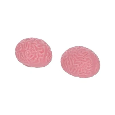 Image of Smiffys Squeezy Stretchy Splat Brain Balls, 12pcs in Display Box, Leisure Products Fancy Dress, Child Dress Up Jokes &amp; Novelties