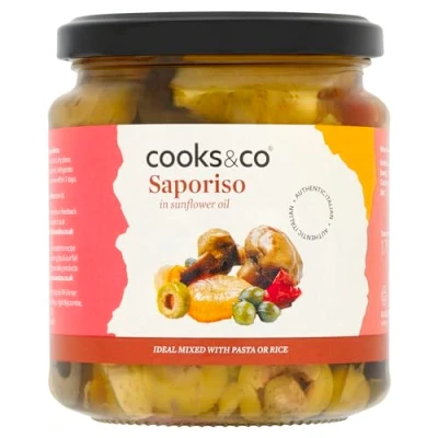 Image of Cooks&amp;Co Grilled Saporiso Mixed Vegetables in Oil 280g