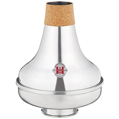 Image of Harmon Wow Trombone (E) Mute Aluminium with Inner Pull