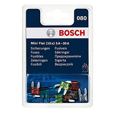 Image of Bosch Pack of 10 mini fuses from 5A to 30A