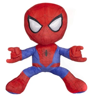 Image of Marvel 12&quot; Crouching Spider man Far From Home Soft Plush Toy