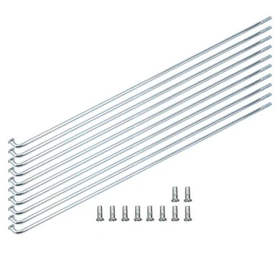 Image of VGEBY Bike Spokes, 10pcs 80 310mm Durable Stainless Steel Thickness Bicycle Spokes 13G 2.2mm Cycling Accessory(80MM) Riding Racks And Storage