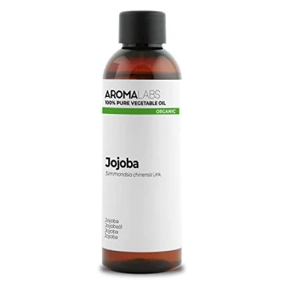 Image of ORGANIC JOJOBA Oil 100mL 100% Pure, Natural, Cold Pressed and Cosmos Certified AROMA LABS (French Brand)