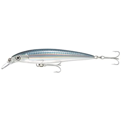 Image of Rapala X Rap Saltwater Lure with Two No. 3 Hooks, 1.2 1.8 m Swimming Depth, 10 cm Size, Baitfish