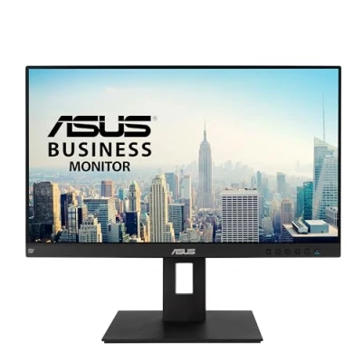 Image of ASUS BE24EQSB Business Monitor â“ 23.8 Inch, Full HD, IPS, Frameless, Mini PC Mount Kit, Flicker free, Low Blue Light, Ergonomic Stand