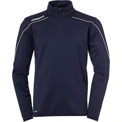 Image of Uhlsport Stream 22 1/4 Zip Top Navy/White, Size 164