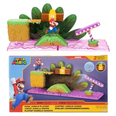 Image of Nintendo 2.5&quot; Soda Jungle Playset (EN/FR/DE/SP+11L Legal)