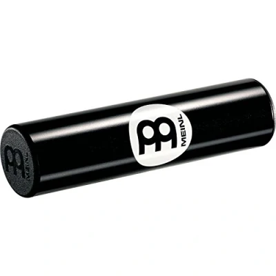 Image of Meinl Percussion Studio Shaker Instrument Large With warm Sound Musical Plastic, Black (SH10 L BK)