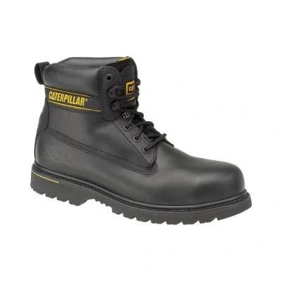 Image of Caterpillar Men&#039;s Holton Sb E Fo Hro Src Ankle Boots, Black, 6 UK
