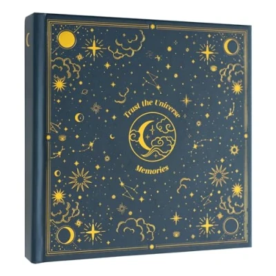 Image of Grupo Erik Astral Photo Album Self Adhesive Polaroid 6.3 x inches 16 cm 11 Double Sided Pages Hardcover Instax Cute Gifts