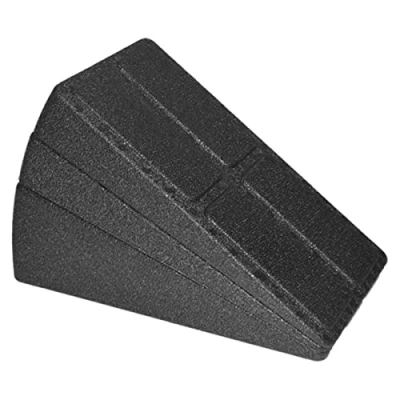 Image of 3Pcs Slant Board Squat Blocks 440LB Heavy Duty 8.5 17 Adjustable Incline and Calf Stretcher Non Slip Foam Block for Stretching, Leg Extender