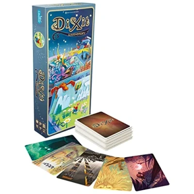 Image of Asmodee Libellud Dixit Anniversary Expansion Multi Time Award Winning Imagination and Creativity Game Ages 8+ 3 to 8 Players 30 Minutes per Multilanguage (includes Spanish)