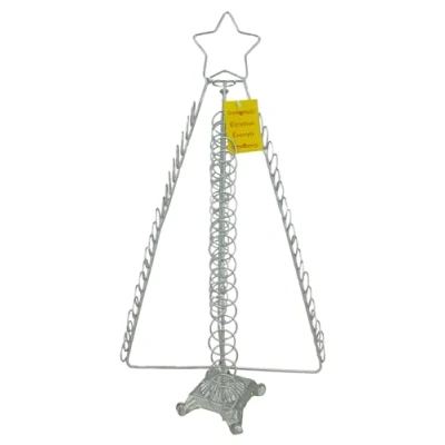 Image of Christmas Concepts® Tree Card Holder Silver