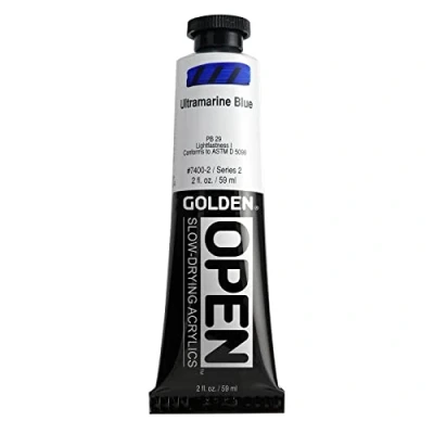 Image of Golden Open Acryl 2 Oz Ultramarine Blue