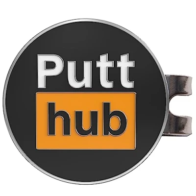 Image of Shanker Golf Ball Marker PuttHub Funny Hat Clip Accessories Parody Magnetic Rude Tool The Perfect Gift for Men