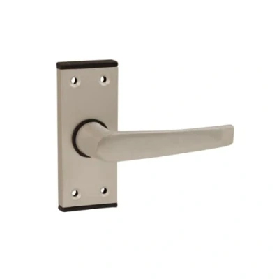 Image of VIBE Seighford Lever Latch 100mm on Satin Anodised Aluminium Door Handle for Internal Doors
