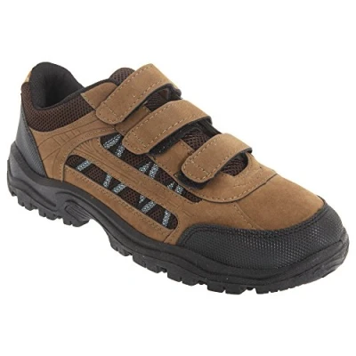 Image of Dek Mens Ascend Triple Touch Fastening Trek Hiking Trail Shoes (8 UK) (Khaki/Brown)