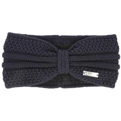 Image of Eisglut Esmeraldal 19136 Women&#039;s Headband Merino, Navy, M 57 58 cm