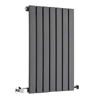 Image of Milano Capri Anthracite Horizontal Single Flat Panel Radiator 635mm x 413mm