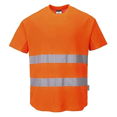 Image of Portwest Mesh T Shirt Orange Large
