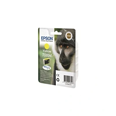 Image of Epson T0894 Monkey Genuine Yellow Ink Cartridge DuraBrite Ultra