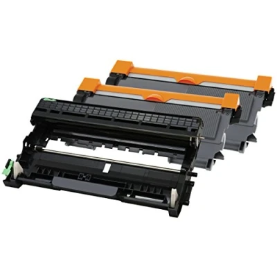 Image of Toner EXPERTE® Compatible DR2200 Imaging Drum Unit + 2x TN2220 TN2010 Cartridges for Brother HL 2220 2230 2240 2250DN 2270DW 2130 2132 2135W FAX 2840 2940 MFC 7360N 7860DW DCP 7055 7060D 7065DN