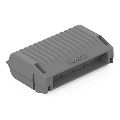 Image of WAGO Gelbox, Gel enclosure, for splicing cables, with gel, 221, 2x73 Series, max. 4 mm² connectors, without Size 3, gray, 207 1333 (3 pcs)