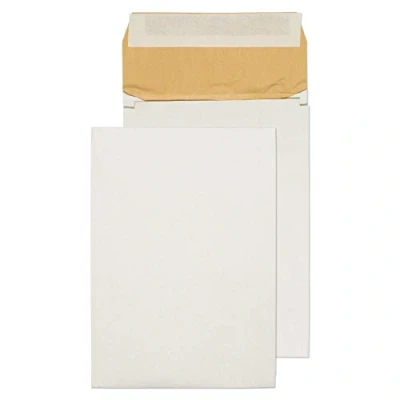 Image of Blake Vita B5 Eco Cushion White 140gsm Plastic Free Padded Expandable Gusset Envelopes (EPB5) Pack of 100, 250 x 176 50 mm