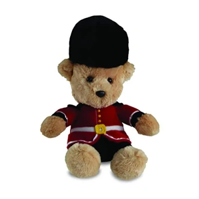 Image of Aurora, 60165, Guardsman Bear, 8In, Soft Toy, Multi Coloured