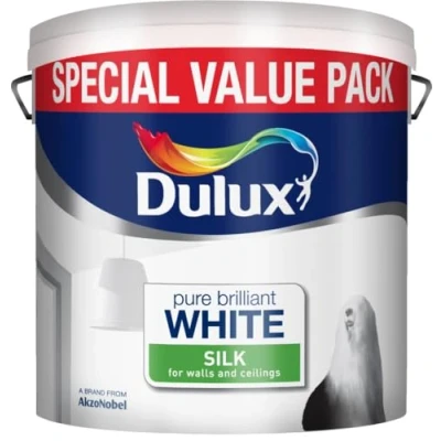 Image of Dulux Silk 6L Pure Brilliant White