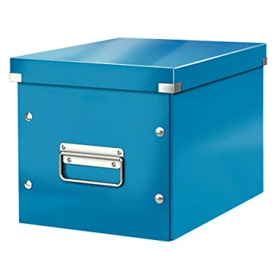 Image of Leitz Medium Storage Cube, Blue, Click and Store Range, 61090036