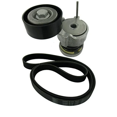 Image of 55258359 V ribbed belt set SKF VKMA 31220 VOLKSWAGEN: Polo IV Hatchback, Fox SKODA: Fabia 2, I Hatchback