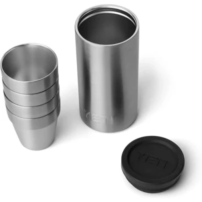 Image of YETI Rambler Shot Glasses with Carrying Case, Stainless Steel