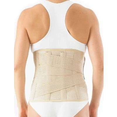 Image of Neo G Lumbosacral Brace Support For Lower Back Pain, Mild Lumbago, Injured Back, Disc Herniation, Recovery, Rehabilitation Adjustable Compression Class 1 Medical Device XX Large Beige