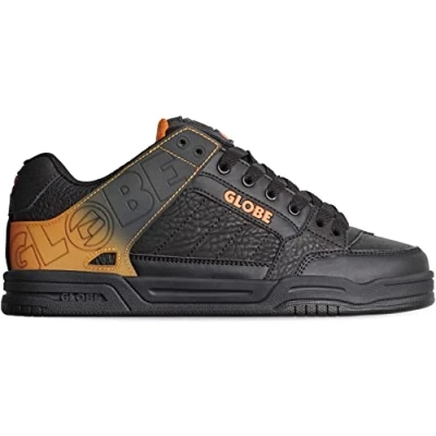 Image of Globe Tilt Trainers, Black Orange Fade, 13 UK
