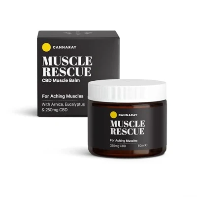 Image of Cannaray Muscle Rescue 250mg CBD 60ml