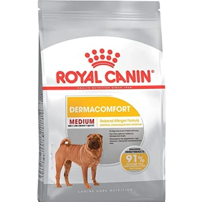 Image of Royal Canin Dog Food Medium Dermacomfort Dry Mix 10kg