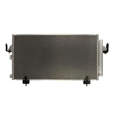 Image of 8846042060, 8846042070, 8846042080, 8846042090 Condenser NRF EASY FIT 35381 with dryer, seal ring 15,5mm 10,1mm Aluminium 720mm