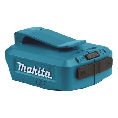 Image of Makita ADP05 Model DECADP05 Adaptor for Usb, 14.4V/18V, Blue