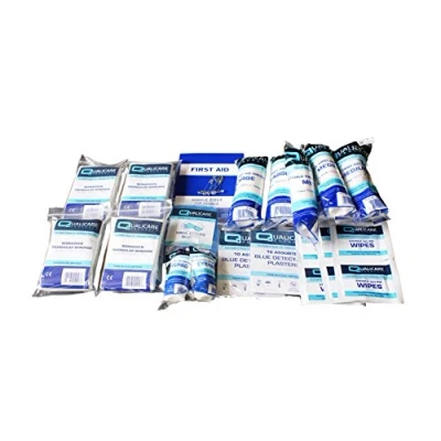 Image of Qualicare HSE First Aid Catering Kit Refill (1 10 Person)
