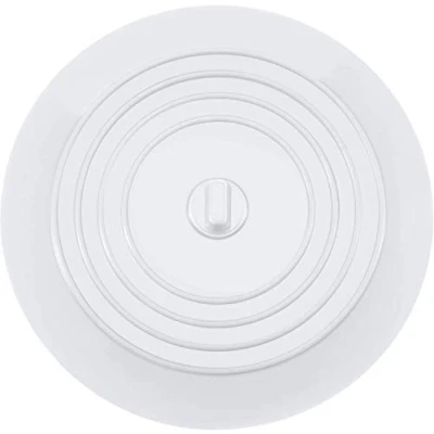 Image of Silicone Tub Stopper,Drain Stopper Universal Sink Plug,Drain Plug for Kitchens, Bathrooms and Laundries, Bathtub Drain Cover(15.3cm/6inch)