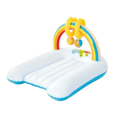 Image of Bestway BW52241 Up In &amp; Over Inflatable Baby Changing Mat, Multi Colour, Age 1 Month 2 Years
