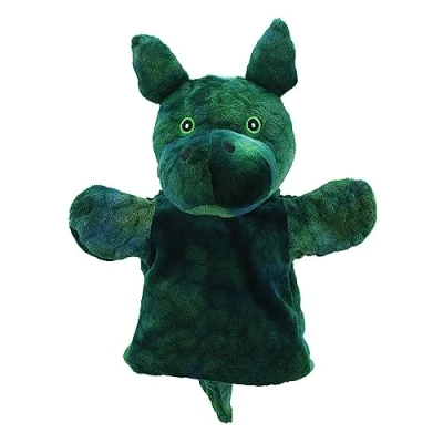 Image of The Puppet Company Eco Animal Buddies Dragon (Green)