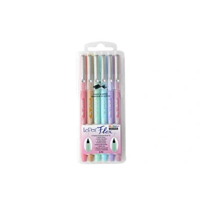 Image of UCHIDA OF AMERICA, CORP. LEPEN FLEX SET 6/PKG PASTEL