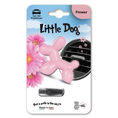 Image of Scents Little Dog Car Vent Clip Air Freshener Flower