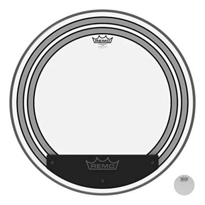 Image of Remo Powersonic Clear Bass Schlagzeugfell Drum Head, 22&quot; PW 1322 00