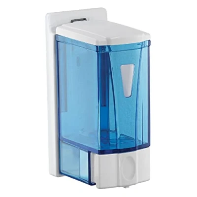 Image of Gedy Marlin Thermoplastic Soap Dispenser, Resin, White, 300 ml