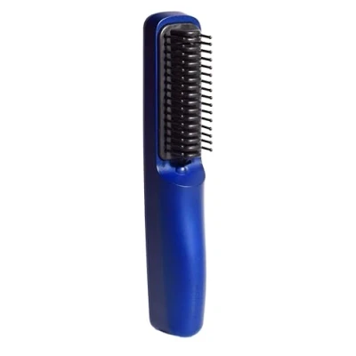 Image of Beter Thermal Smoothing Brush, Wireless Ionic Brush GRWM, Professional Hair Straightener, 200C, Fast Heating, Anti Scald Protection, frizz, USB Rechargeable, Blue
