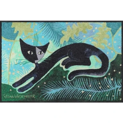 Image of Rosina Wachtmeister Doormat Green Size 50x75 cm