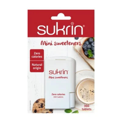 Image of Sukrin Mini Sweeteners 300 Tablets (4 Pack)